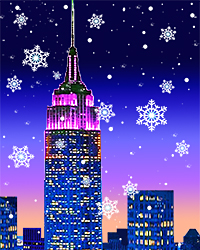 snowy empire state